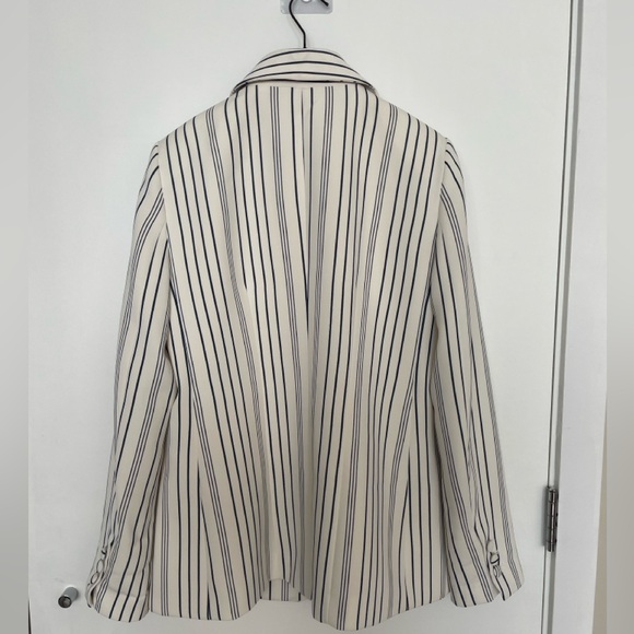 Frame stripe blazer Jacket - Picture 2 of 9